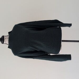 Pilcro Forest Green Turtleneck Sweater 100% Cashmere